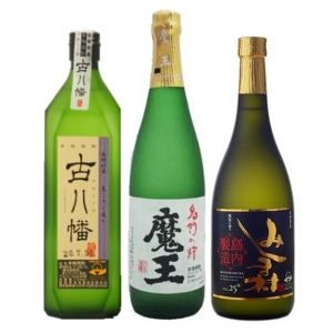 特21）魔王・古八幡・みしま村　720ml×3本ギフト