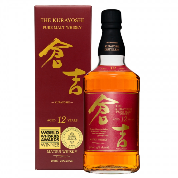 ピュアモルトウイスキー 倉吉12年 700ml｜こだわり酒類専門