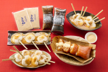 ミニあくまき、ぢゃんぼ餅セット