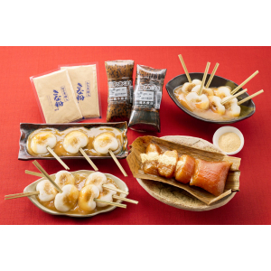 ミニあくまき、ぢゃんぼ餅セット